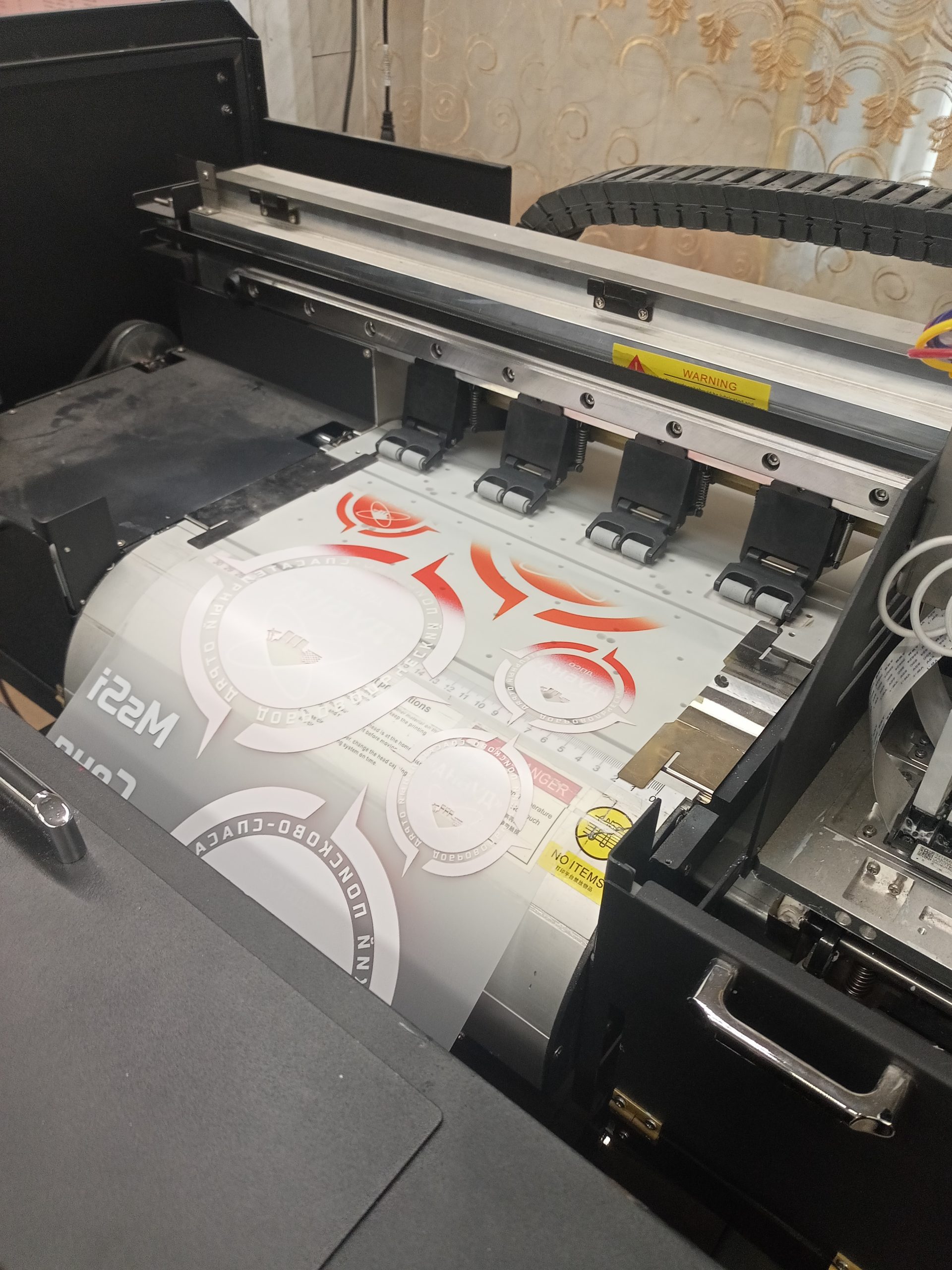 процесс печати