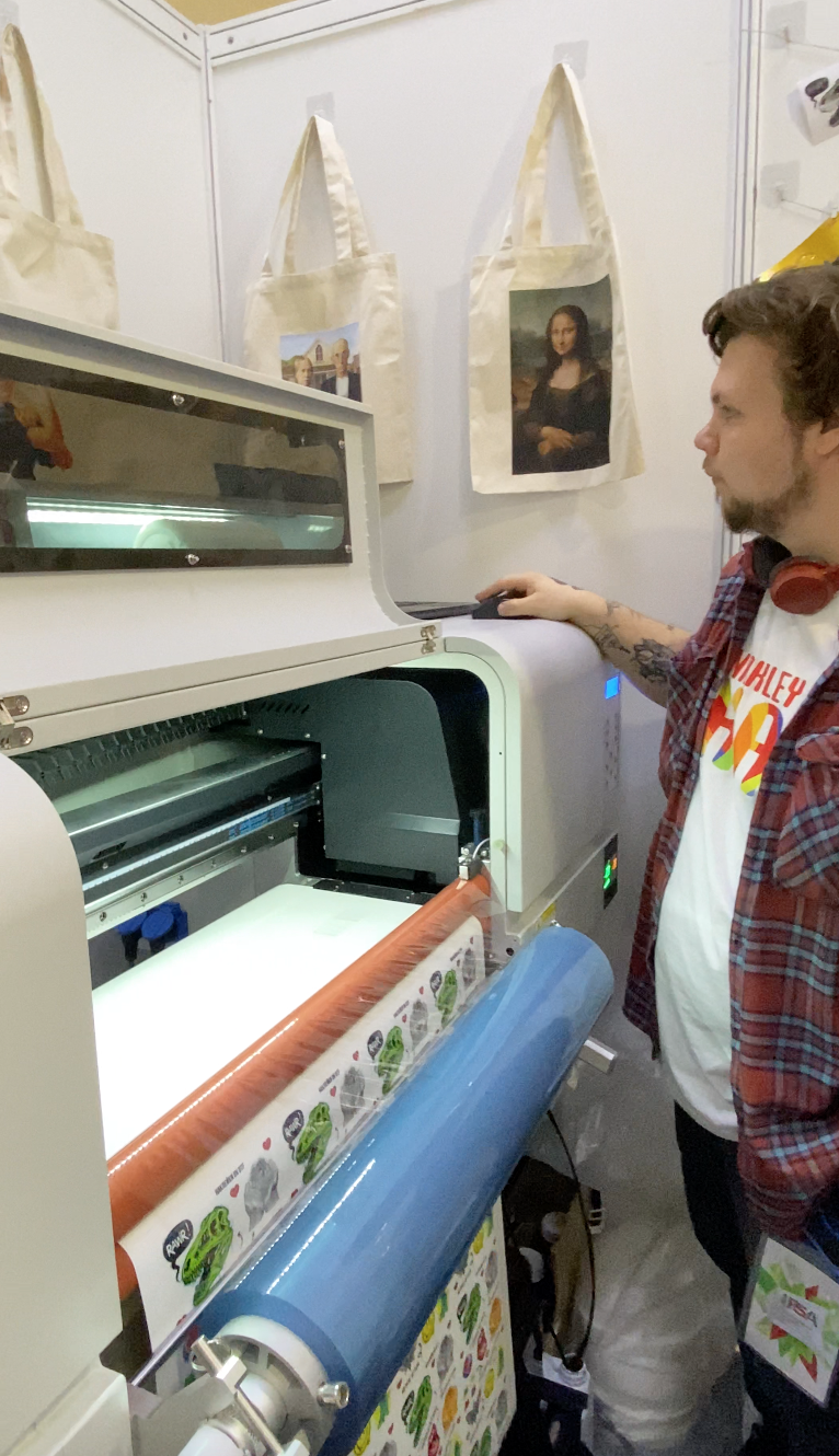 УФ ДТФ технология печати на принтере